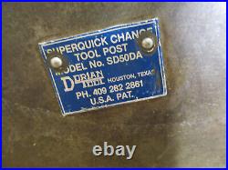 Dorian tool quick change tool post model sd50da