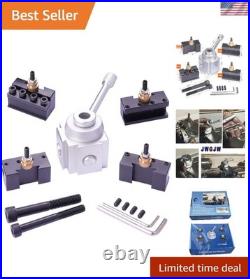 Durable Mini Lathe Quick Change Tool Holder Precision Ground for Excellent Fit
