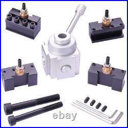 Durable Mini Lathe Quick Change Tool Holder Precision Ground for Excellent Fit