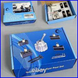 Durable Mini Lathe Quick Change Tool Holder Precision Ground for Excellent Fit