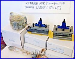 E5 40Position Quick Change Tool Post Kit For 200-400mm Lathe 8 -16 Multifix E