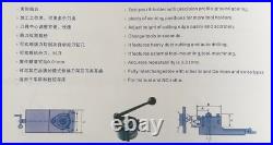 E5 40Position Quick Change Tool Post Kit For 200-400mm Lathe 8 -16 Multifix E