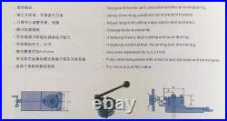 E5 40Position Quick Change Tool Post Kit For 200-400mm Lathe 8-16 Multifix New