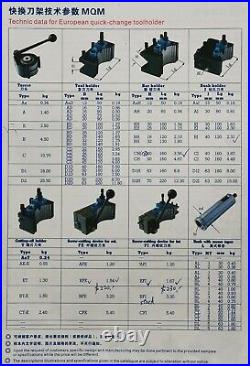 EFE-16ER External Threading Tool Holder for E Multifix Quick Change Tool Post