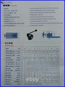 EFE-16ER External Threading Tool Holder for E Multifix Quick Change Tool Post