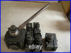 ENCO Quick Change Lathe Tool Post for 14-20 Swing with5 Holders