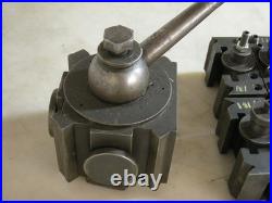 ENCO Quick Change Lathe Tool Post for 14-20 Swing with5 Holders