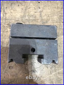 ENCO Quick-Change Tool Holder With Boring Bar Holders And Parting Tools