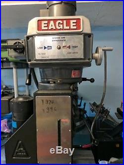Eagle CNC Knee Mill Anilam upgrade 2 Vices & Quick-change Tooling