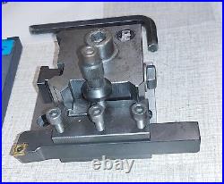 Emco Compact 5 CNC Lathe Quick Change Tool Post Set J28X Emco Compact 5 CNC Lathe Quick Change Tool Post Set J28X