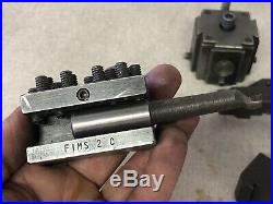 Emco Maximat Super 11 Lathe Fims Tri Wedge Quick Change Tool Post With 7 Holders