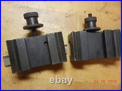 Enco 60-e And 60-d Metal Lathe Quick Change Tool Post Knurling & Cutoff Holders