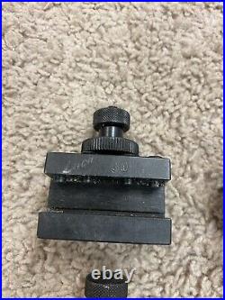 Enco Lathe Tool Holders Set-Quick Change, 30A, 30B, 30C, 30E-Very Nice Enco Lathe Tool Holders Set-Quick Change, 30A, 30B, 30C, 30E-Very Nice