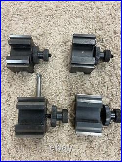 Enco Lathe Tool Holders Set-Quick Change, 30A, 30B, 30C, 30E-Very Nice Enco Lathe Tool Holders Set-Quick Change, 30A, 30B, 30C, 30E-Very Nice
