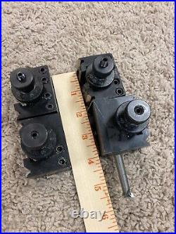 Enco Lathe Tool Holders Set-Quick Change, 30A, 30B, 30C, 30E-Very Nice Enco Lathe Tool Holders Set-Quick Change, 30A, 30B, 30C, 30E-Very Nice