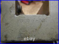 Enco Model E3 Quick Change Tool Holder Turret With E-3g Holder For Metal Lathe