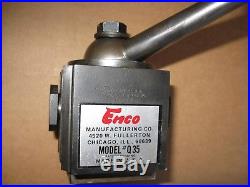 Enco Quick Change Tool Post Q35 + Holders For South Bend Lathe 9'' 10k Craftsman