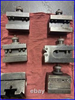 Enco Quick Change Tool Post With Holders