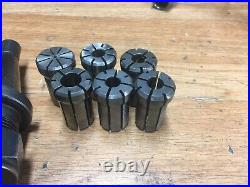 Erickson / Carboloy Pair Of Da 180 Collet Tool Holders Nmtb30 Quick Change