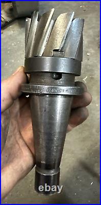 Erickson Quick Change 40 NMTB QC 1 Shell Face Mill Arbor Tool Holder Milling