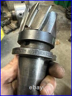 Erickson Quick Change 40 NMTB QC 1 Shell Face Mill Arbor Tool Holder Milling