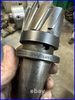 Erickson Quick Change 40 NMTB QC 1 Shell Face Mill Arbor Tool Holder Milling