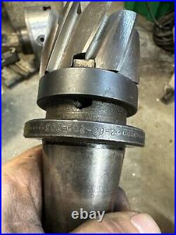 Erickson Quick Change 40 NMTB QC 1 Shell Face Mill Arbor Tool Holder Milling