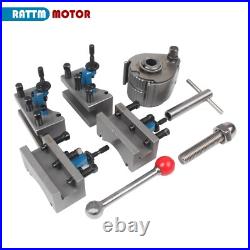 European-Style Quick Change Tool Post Kit Lathe Tool Holder Rest BV20-1 JY250G