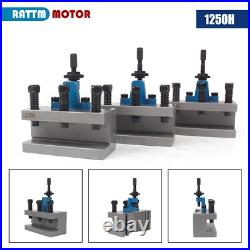 European-Style Quick Change Tool Post Kit Lathe Tool Holder Rest BV20-1 JY250G