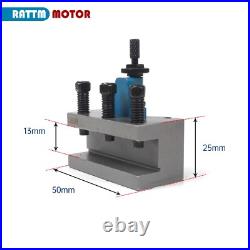 European-Style Quick Change Tool Post Kit Lathe Tool Holder Rest BV20-1 JY250G