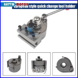 European-Style Quick Change Tool Post Kit Lathe Tool Holder Rest BV20-1 JY250G