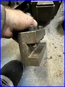 FIMS Quick Change Tool Post Size 5 Larger Metal Lathe Tool 3 Holders Machinist FIMS Quick Change Tool Post Size 5 Larger Metal Lathe Tool 3 Holders Machinist