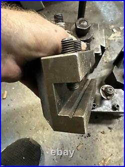 FIMS Quick Change Tool Post Size 5 Larger Metal Lathe Tool 3 Holders Machinist FIMS Quick Change Tool Post Size 5 Larger Metal Lathe Tool 3 Holders Machinist