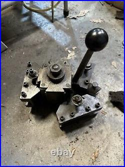 FIMS Quick Change Tool Post Size 5 Larger Metal Lathe Tool 3 Holders Machinist FIMS Quick Change Tool Post Size 5 Larger Metal Lathe Tool 3 Holders Machinist