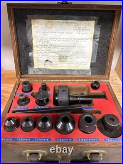 Falcon Kwiklok Quick Change Tooling System Complete Set with Case