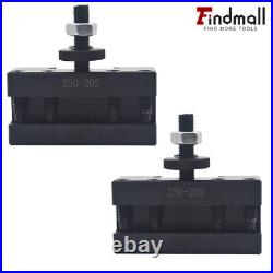 Findmall 10× BXA 250-202 #2 Quick Change Turning Facing Boring Tool Post Holder