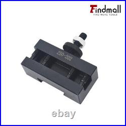 Findmall 10× BXA #2 250-202 Quick Change Turning Facing&Boring Tool Post Holder