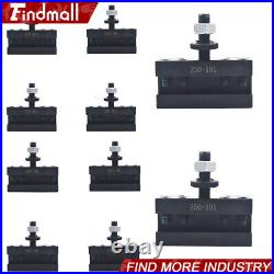 Findmall 10 PCS AXA #1 250-101 Quick Change Tool Post Turning Facing Holder