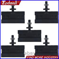 Findmall 5Pcs CXA #1 Quick Change 250-301 Tool Post Turning & Facing Holder New