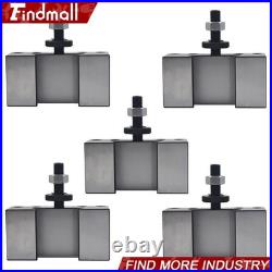 Findmall 5Pcs CXA #1 Quick Change 250-301 Tool Post Turning & Facing Holder New