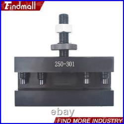 Findmall 5Pcs CXA #1 Quick Change 250-301 Tool Post Turning & Facing Holder New