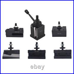 Findmall 6Pcs BXA 250-222 Tool Post Set, Quick Change Tool Post Turning & Facing