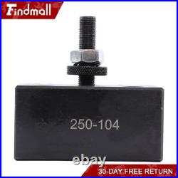 Findmall 8 Pcs AXA Quick Change Tool Post Wedge Type 250-111 for 6-12 Lathe