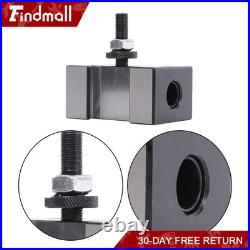 Findmall 8 Pcs AXA Quick Change Tool Post Wedge Type 250-111 for 6-12 Lathe