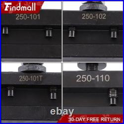 Findmall 8 Pcs AXA Quick Change Tool Post Wedge Type 250-111 for 6-12 Lathe Findmall 8 Pcs AXA Quick Change Tool Post Wedge Type 250-111 for 6-12 Lathe