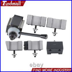 Findmall CA 250 444 Wedge Quick Change Tool Post Set for 14-20 Inch Lathe CNC