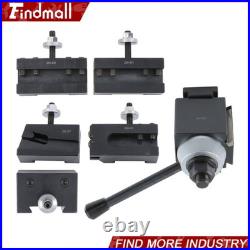 Findmall CA 250 444 Wedge Quick Change Tool Post Set for 14-20 Inch Lathe CNC