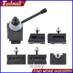Findmall CA 250 444 Wedge Quick Change Tool Post Set for 14-20 Inch Lathe CNC