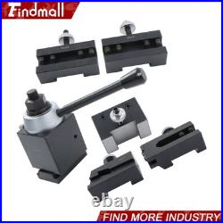 Findmall CA 250 444 Wedge Quick Change Tool Post Set for 14-20 Inch Lathe CNC