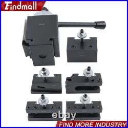 Findmall CA 250 444 Wedge Quick Change Tool Post Set for 14-20 Inch Lathe CNC